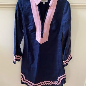 Sail to Sable linen tunic dress NWOT